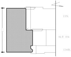 NL 33.2AR ECO - Langsbewerking - bovendorpel - vast glas