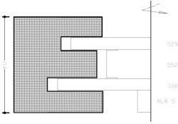 NLZ 16.3 ECO - Dubbele slis - vast glas