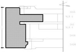 NLZ 6.6 ECO - Enkele pen - bovendorpel
